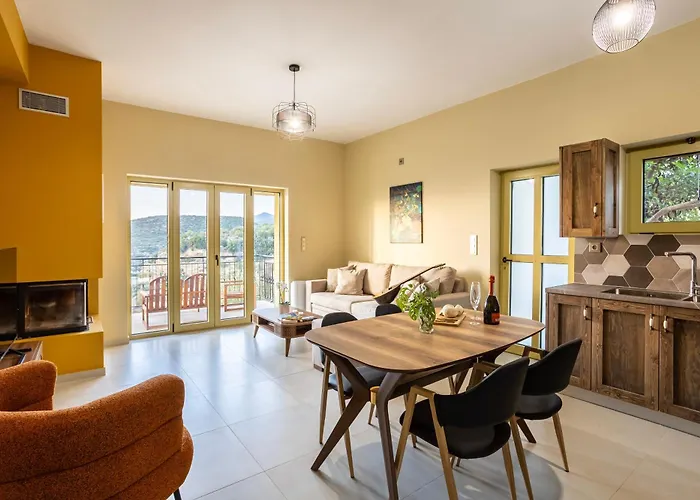 Martinia Pool Getaways - Majestic Panoramic Views Ano Amfia